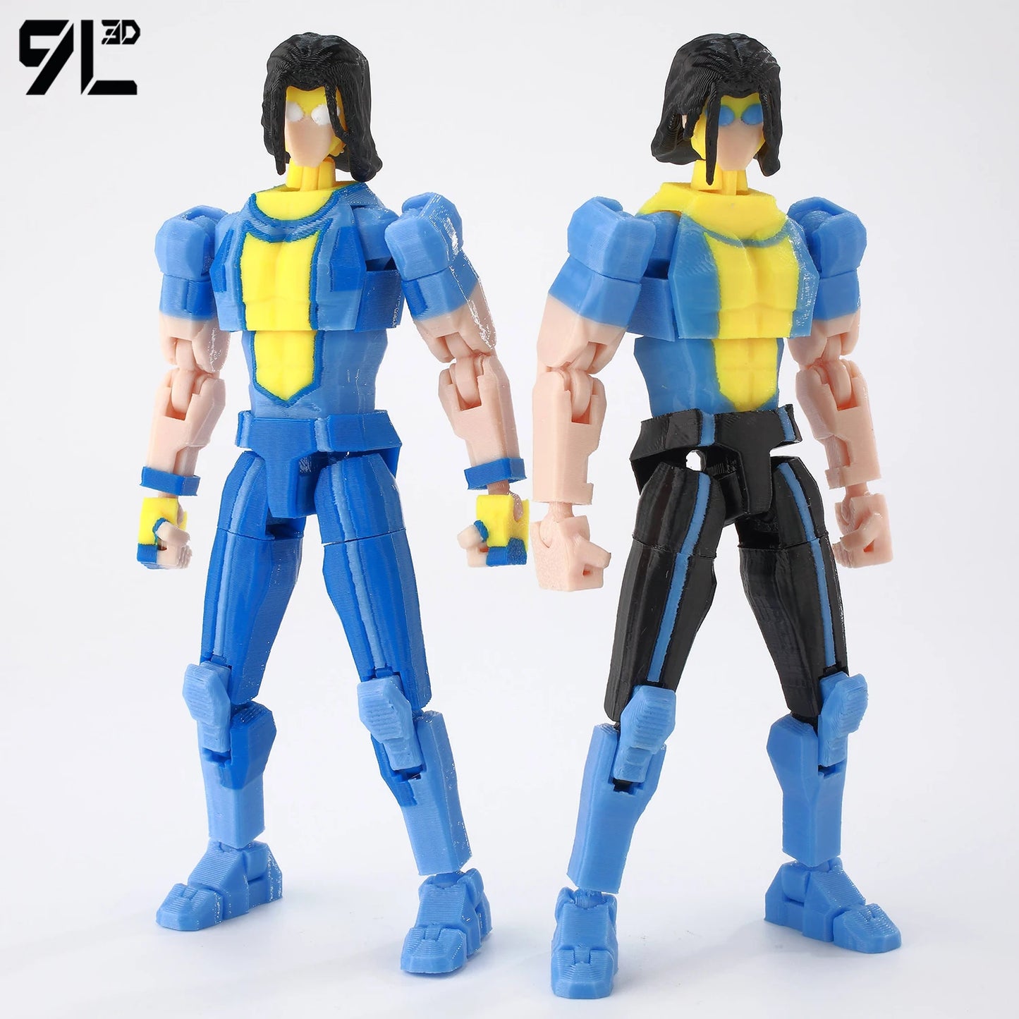 Invincible Boy Action Figure 14cm 3D Printed Multi Jointed Model