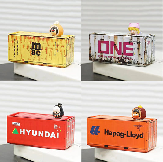 Mini Metal Storage Box Decorative Desktop Organizer