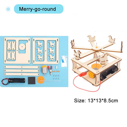 STEM Science Kit DIY Wooden Educational Learning Toy