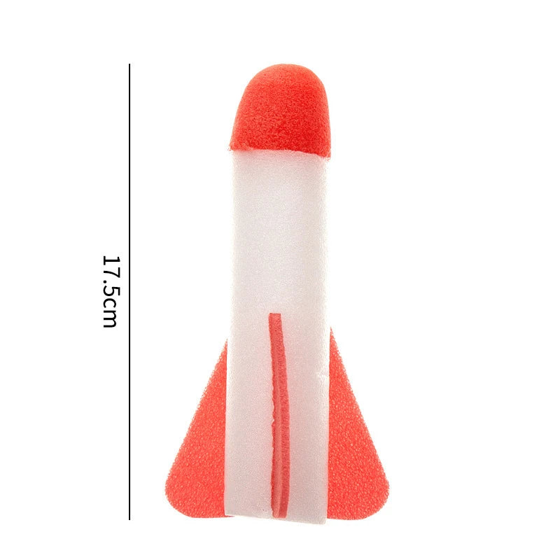 Kids Air Rocket Launcher Foot Pump Outdoor Jump Toy