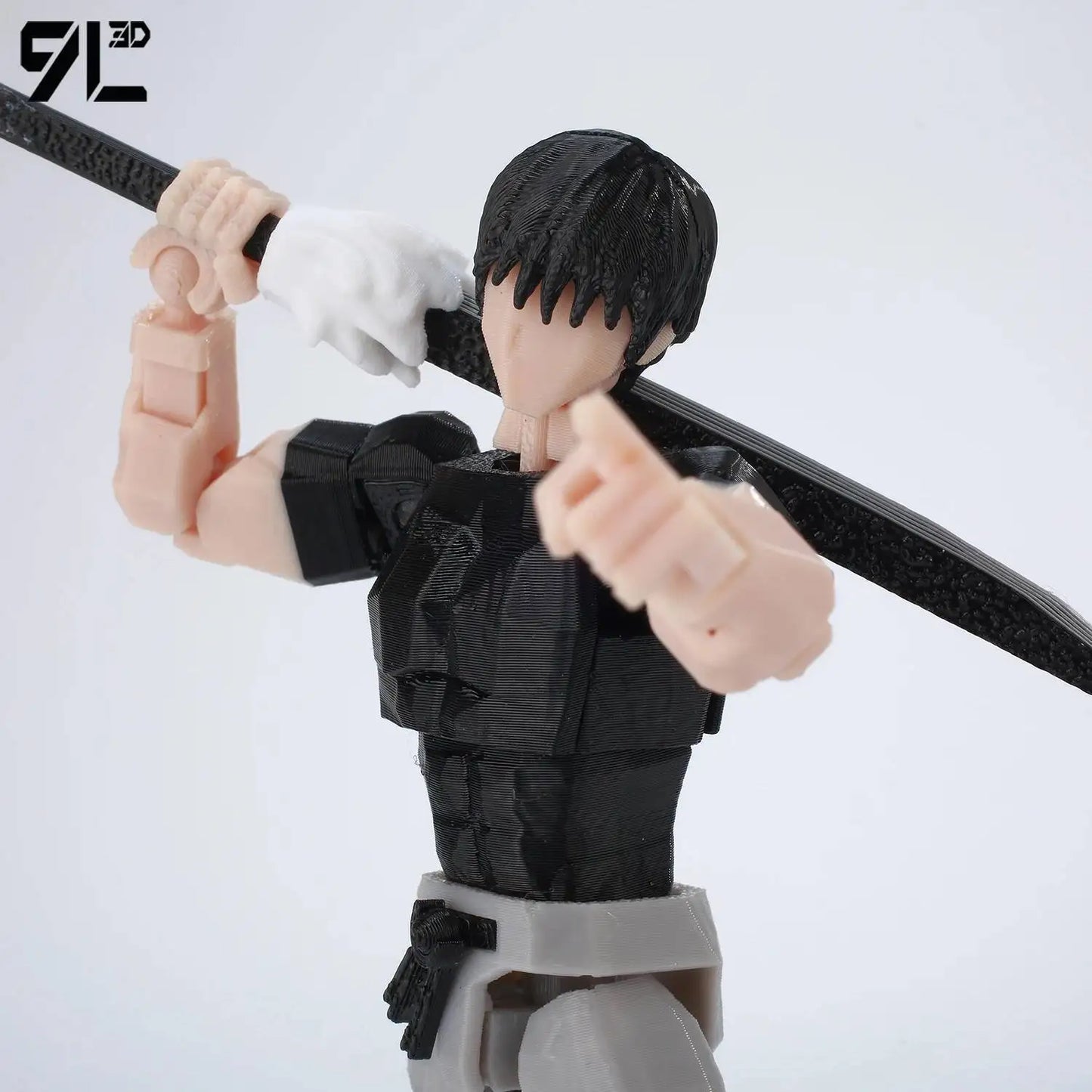 Titan 13 Action Figure 14cm Poseable Robot Model