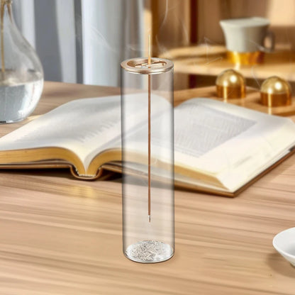 Glass Incense Burner with Removable Ash Catcher