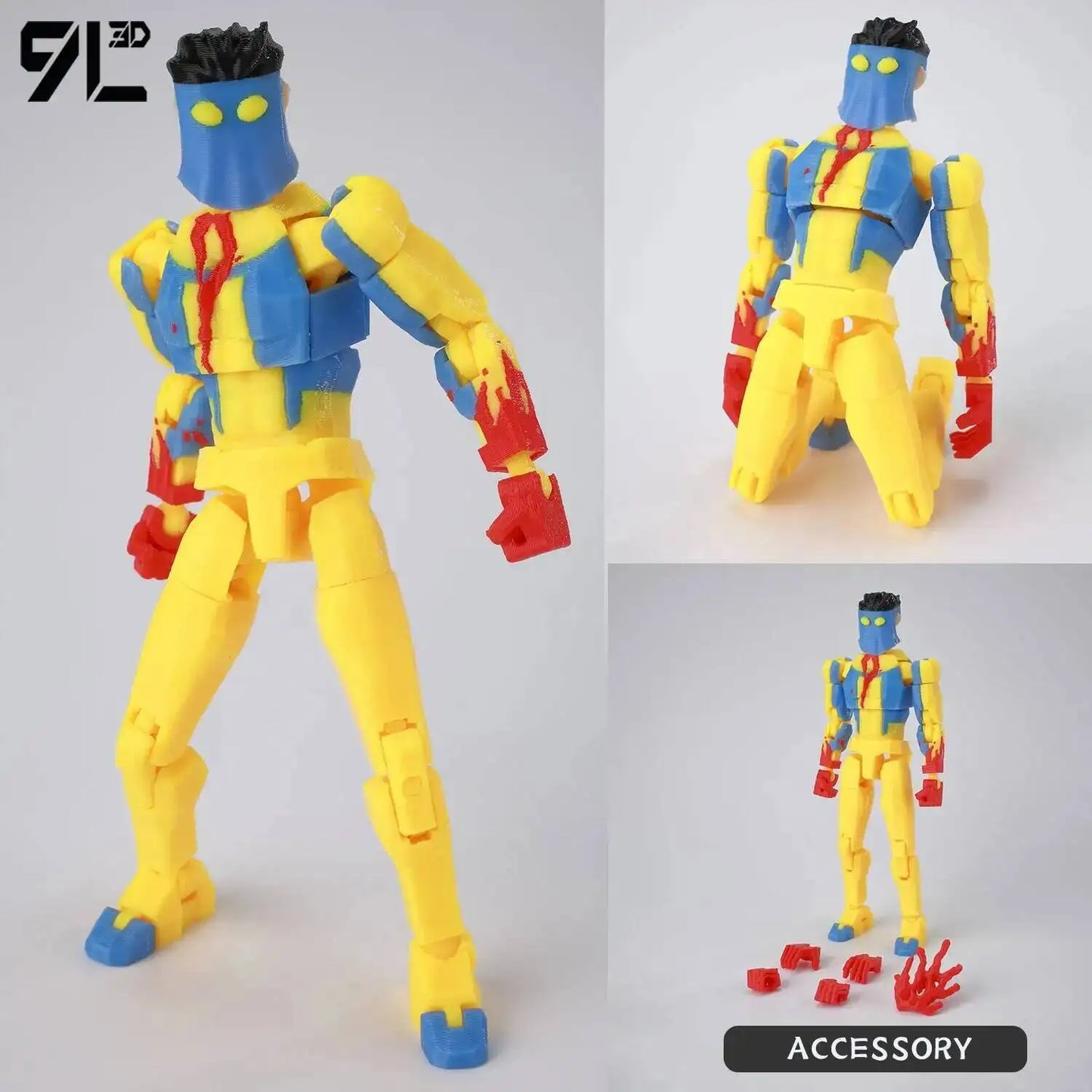 13cm Articulated Action Figure 3D Printed Collectible Model Toy
