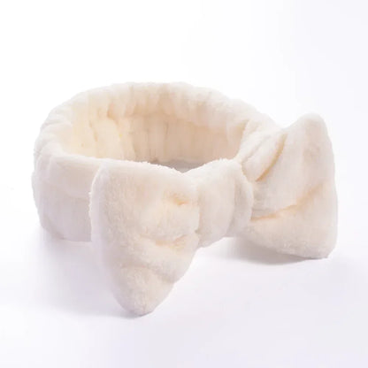 Makeup Headband – Soft Coral Fleece Face Wash Hair Band