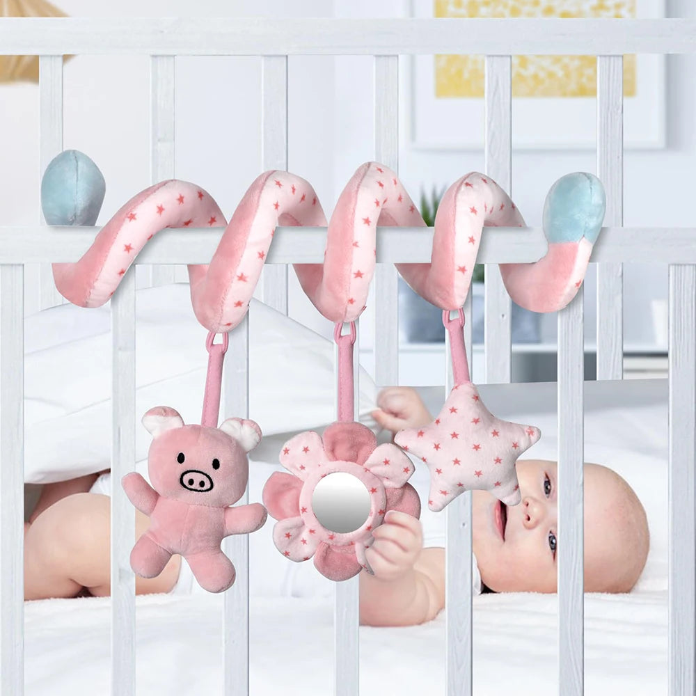 Baby Spiral Activity Toy for Car Seat, Stroller & Crib
