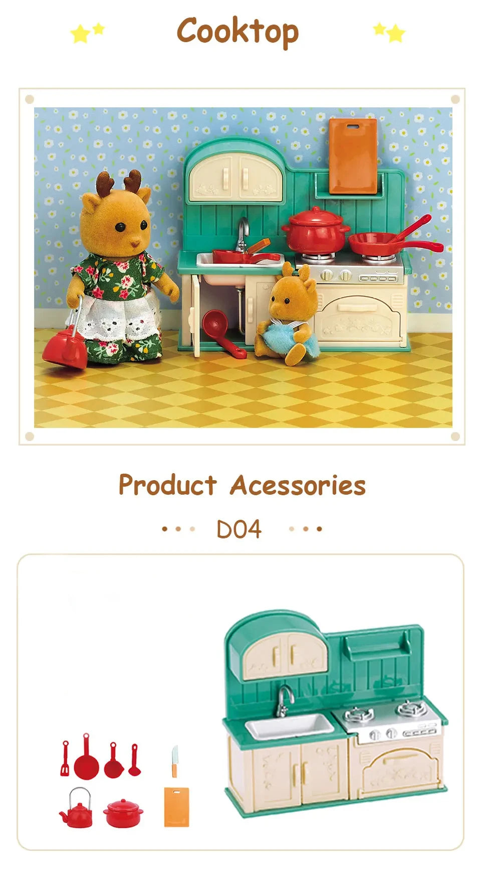 1:12 Miniature Dollhouse Furniture Set Pretend Play Accessories