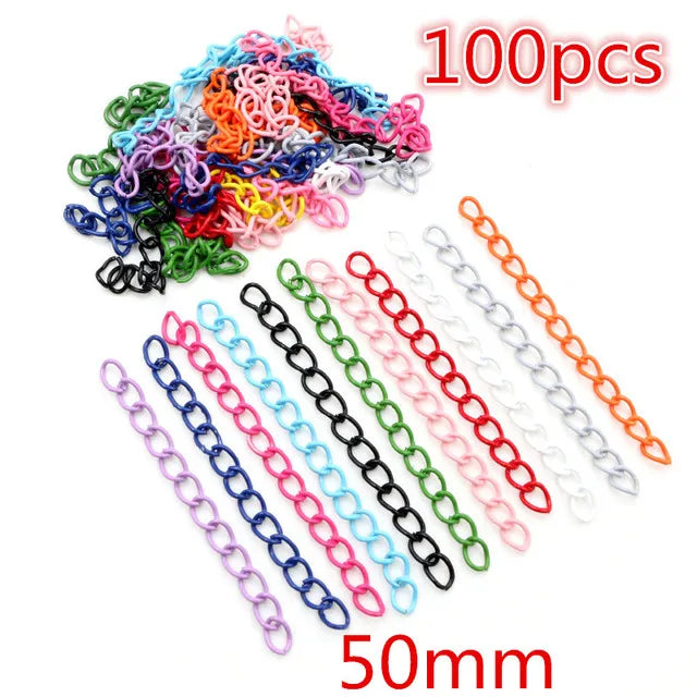 Jewelry Making Findings Set with Lobster Clasps & Jump Rings