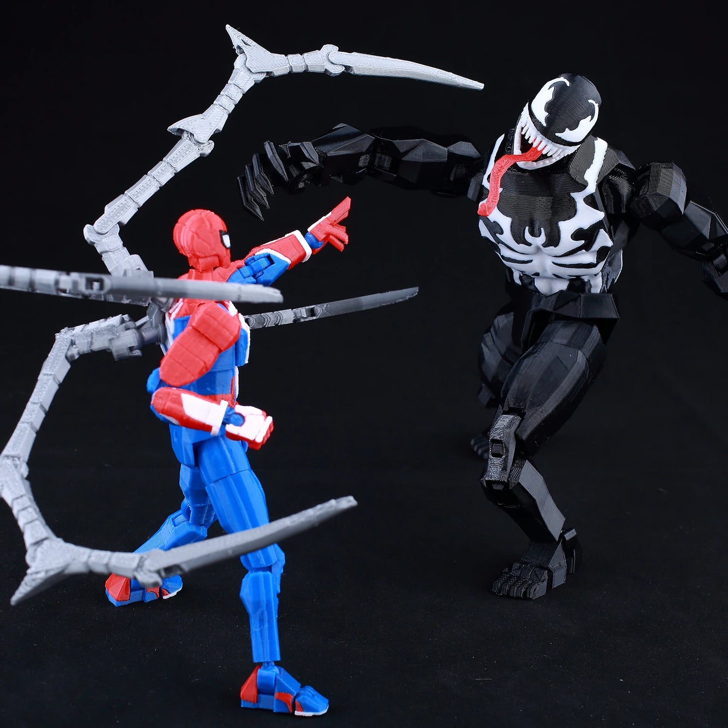 14cm Multi Jointed Action Figure 3D Printed Poseable Collectible Toy