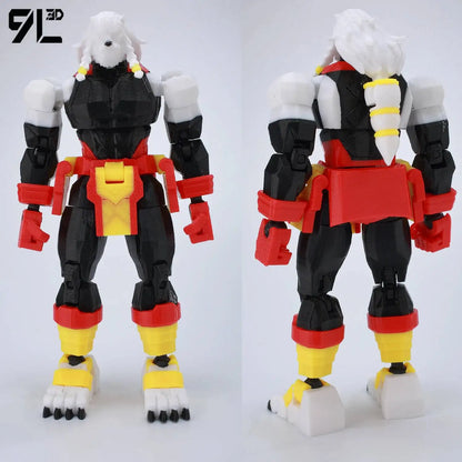 13cm Articulated Action Figure 3D Printed Collectible Model Toy