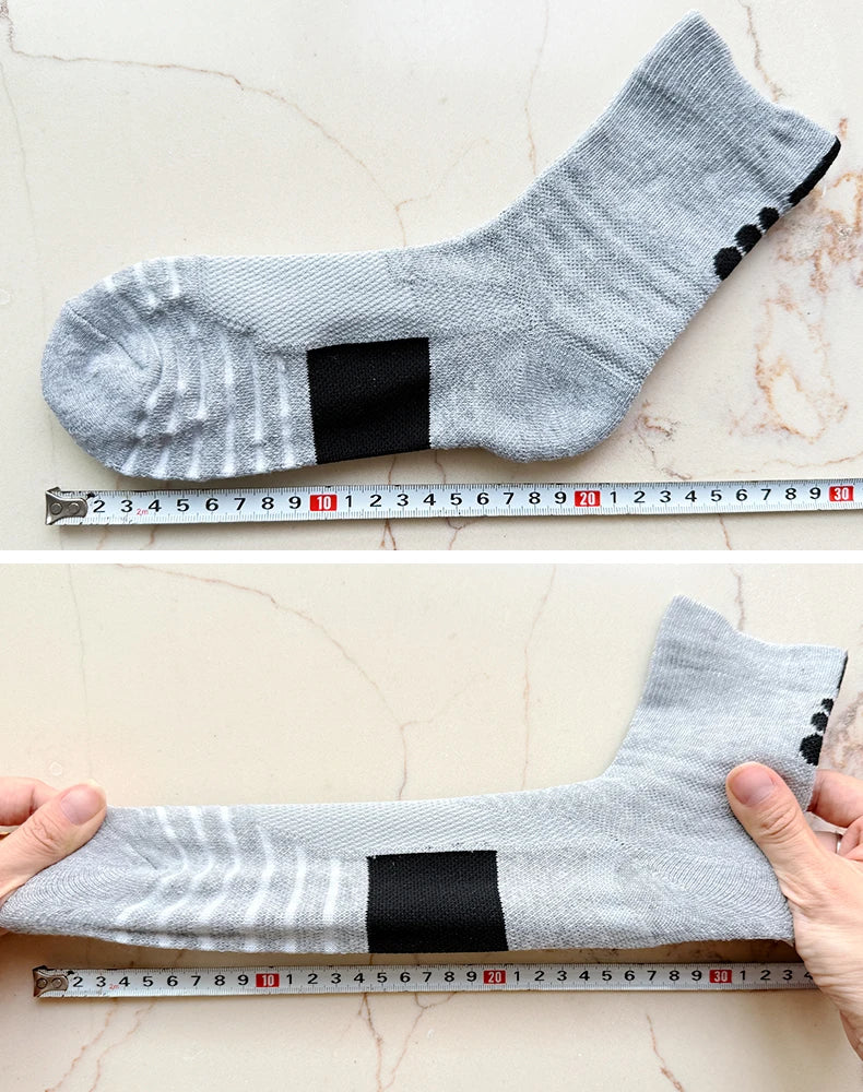 Anti Slip Soccer Socks Men Breathable Grip Sports Socks