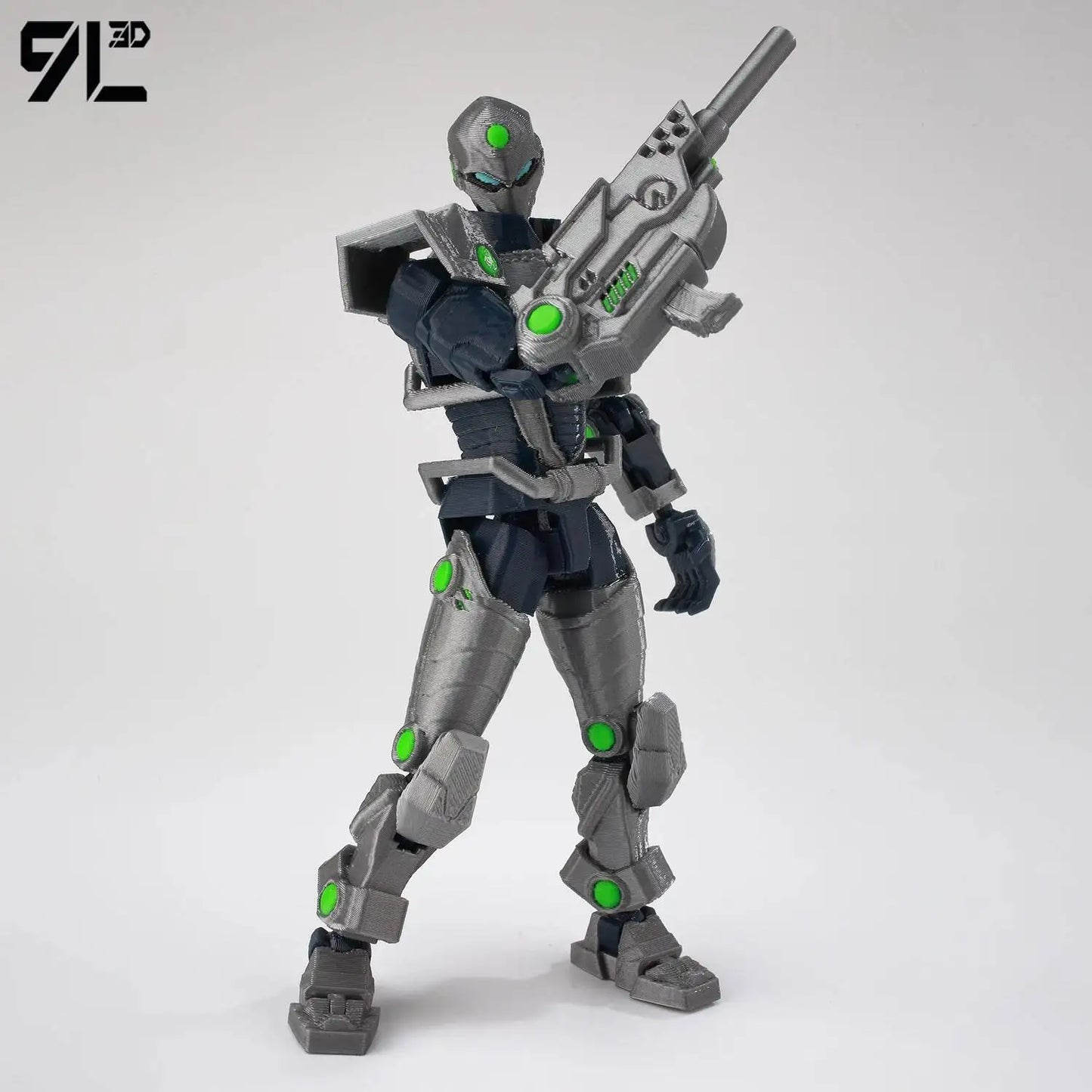 Invincible Boy Action Figure 14cm 3D Printed Multi Jointed Model