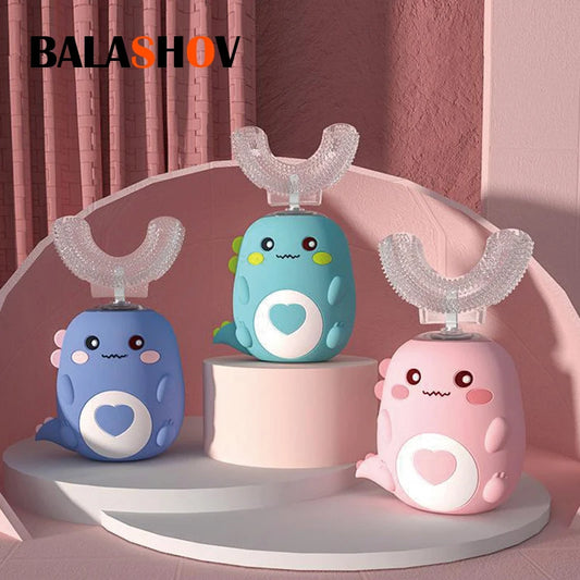 Kids U-Shaped Electric Toothbrush Rechargeable Sonic Brush