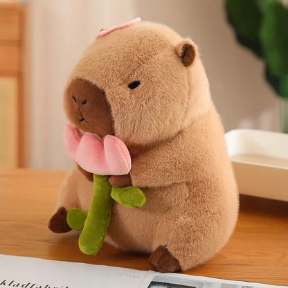Capybara Plush Toy – Cute Cosplay Stuffed Animal Doll