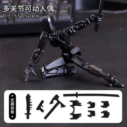 13-Joint Movable Robot Action Figure 3D Printed DIY Toy