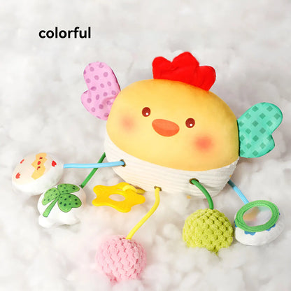 Baby Crib Hanging Toy Pull String Sensory Pendant