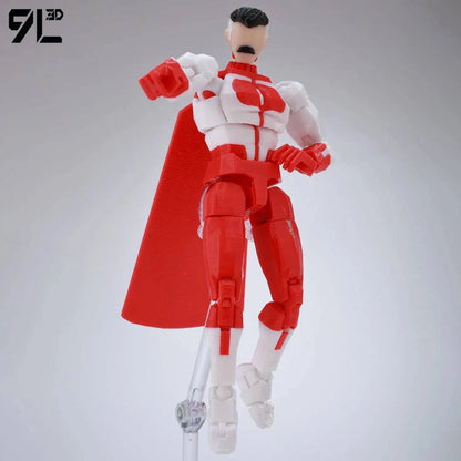 13cm Articulated Action Figure 3D Printed Collectible Model Toy