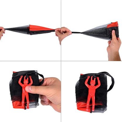 Kids Outdoor Parachute Toy Tangle Free Flying Toy
