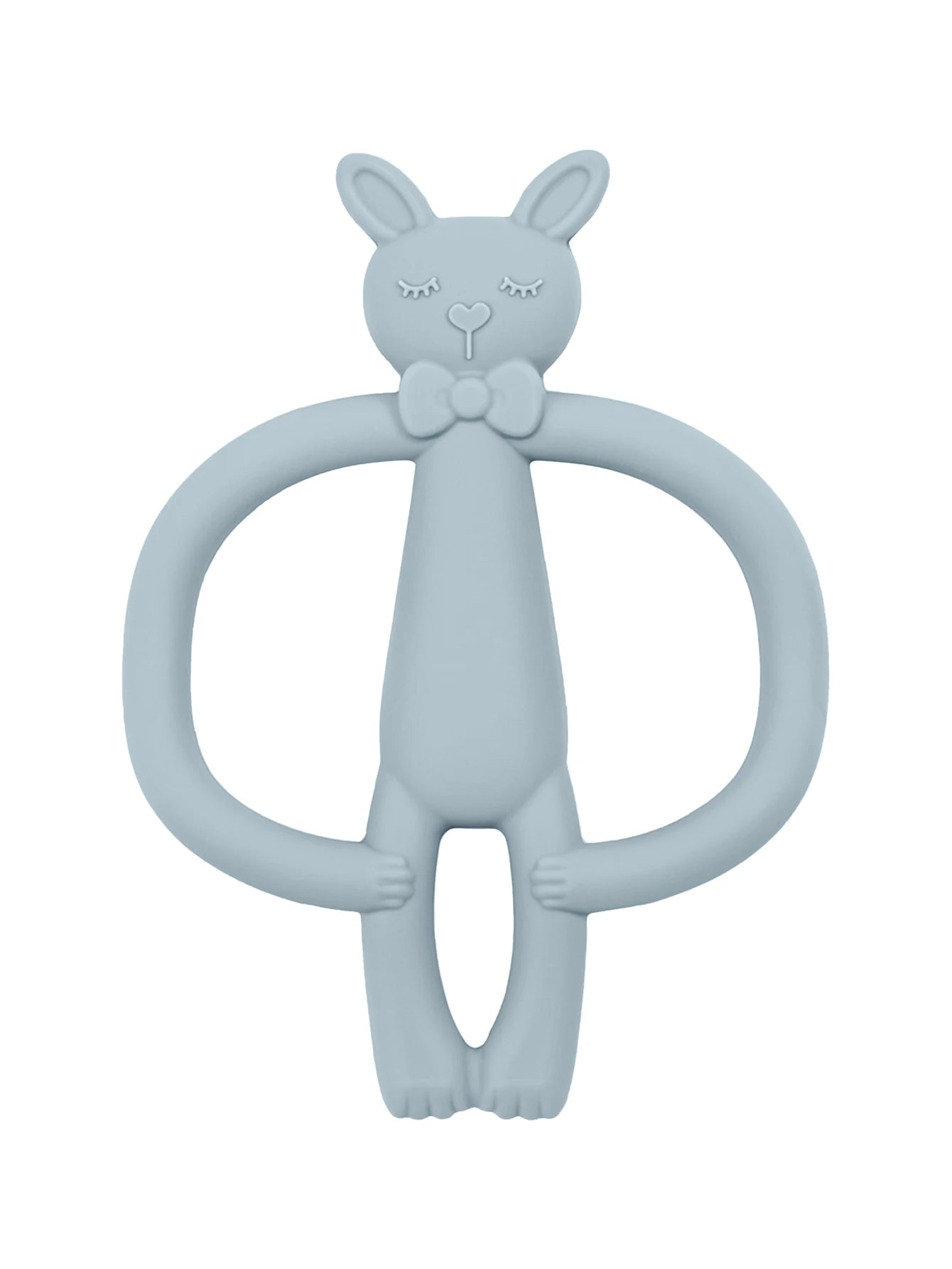 Silicone Baby Teether Rabbit Teething Toy for Infants