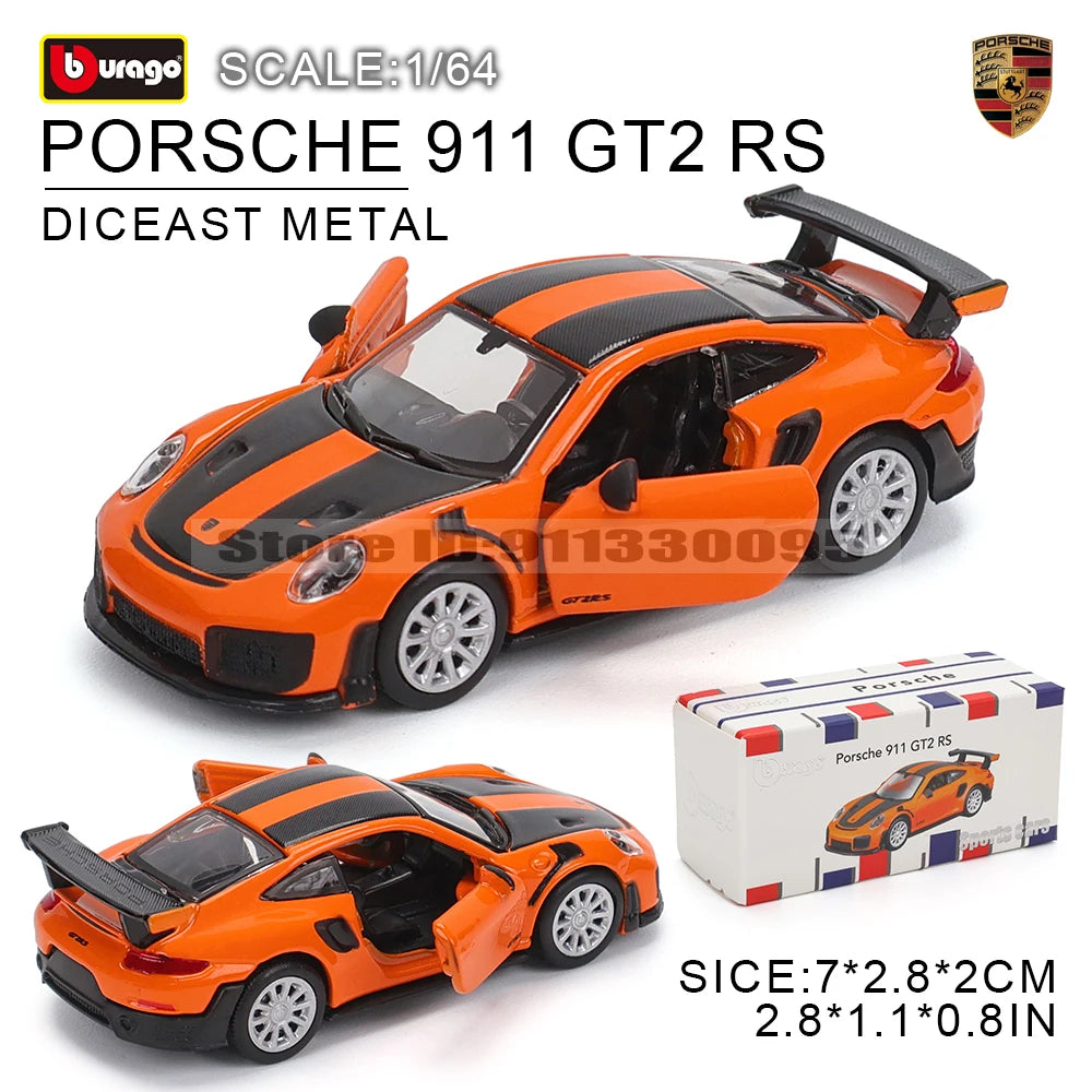 1:64 Diecast Car Model – Alloy Pull Back Collectible Toy