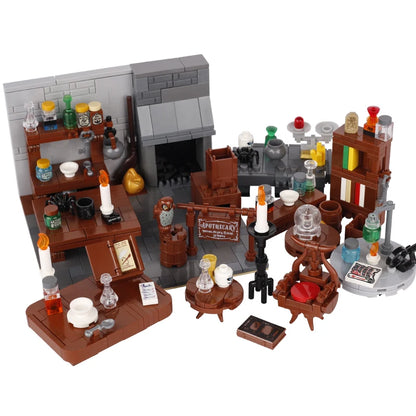 MOC Farm Zoo Animal Building Blocks Educational Toy Set