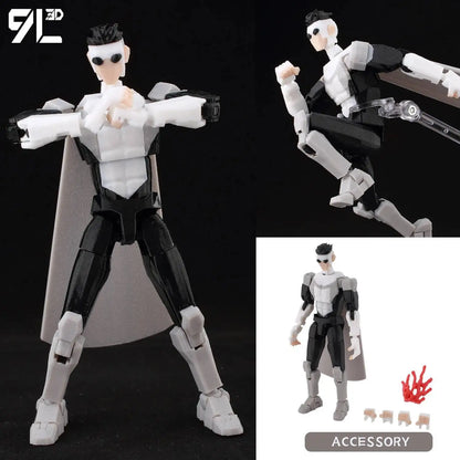 Invincible Boy Action Figure 14cm 3D Printed Poseable Model