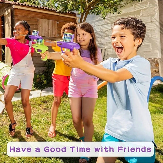Foam Disc Launcher Handheld Flying Disc Shooter Toy