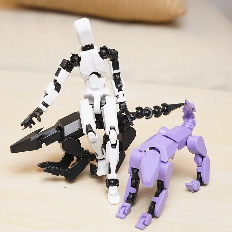 13-Joint Movable Robot Action Figure 3D Printed DIY Toy