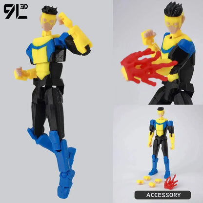 13cm Articulated Action Figure 3D Printed Collectible Model Toy