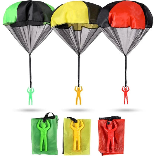 Kids Outdoor Parachute Toy Tangle Free Flying Toy