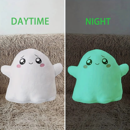 Glow in the Dark Ghost Plush Soft Halloween Plush Toy