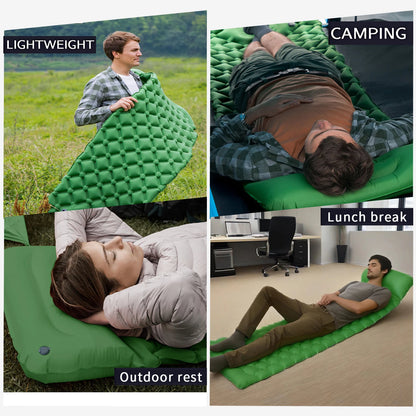 Camping Sleeping Pad – Ultralight Inflatable Air Mattress