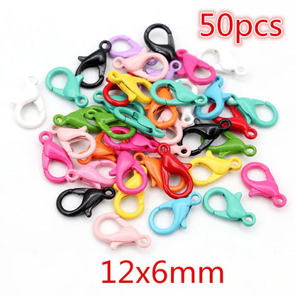 Jewelry Making Findings Set with Lobster Clasps & Jump Rings
