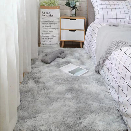 Fluffy Area Rug Soft Shaggy Non Slip Bedroom Carpet