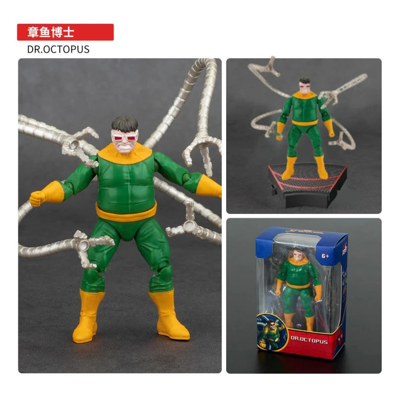 4 Inch Superhero Action Figure Movable Collectible Toy