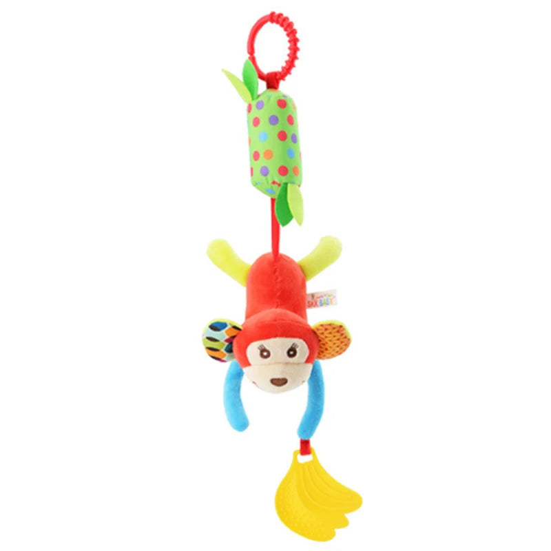 Baby Crib Spiral Toy Plush Stroller & Car Seat Rattle