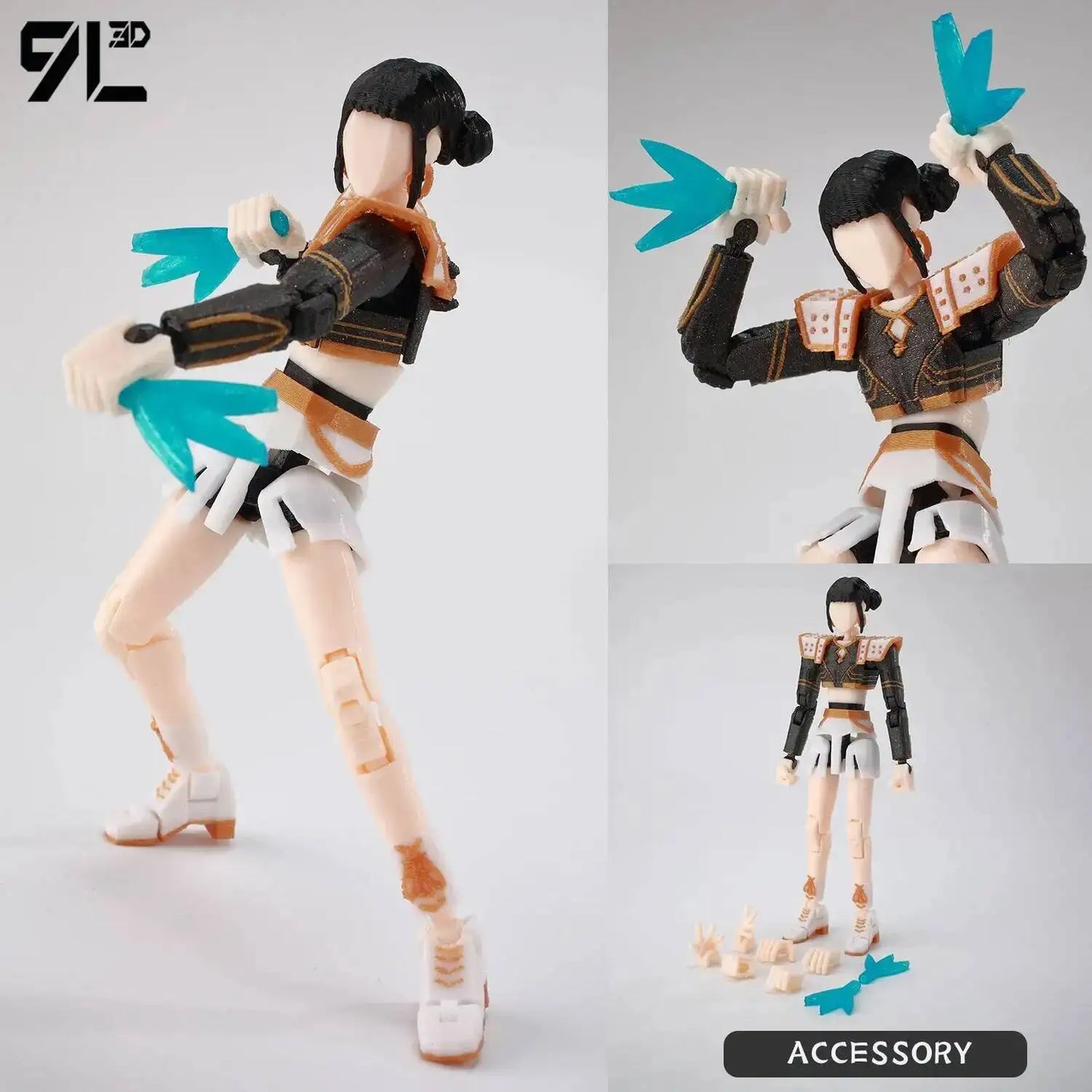 13cm Articulated Action Figure 3D Printed Collectible Model Toy