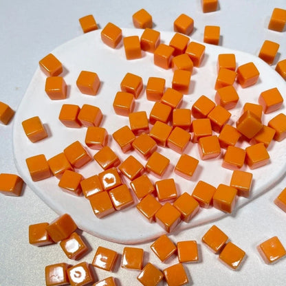 Transparent Cube Game Pieces Set – 50PCS Colorful Crystal Cubes