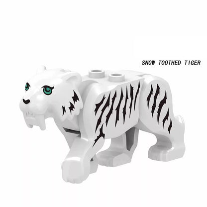 MOC Farm Zoo Animal Building Blocks Educational Toy Set