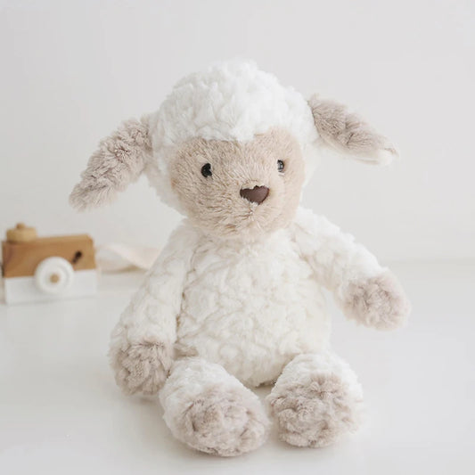 Sheep Plush Toy – Fluffy White Lamb Stuffed Animal 35cm