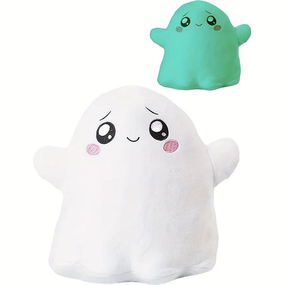 Glow in the Dark Ghost Plush Soft Halloween Plush Toy
