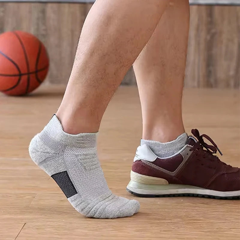 Anti Slip Soccer Socks Men Breathable Grip Sports Socks