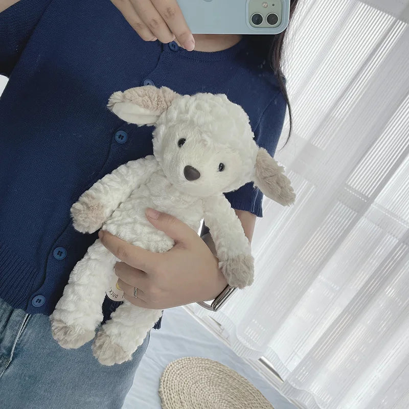Sheep Plush Toy – Fluffy White Lamb Stuffed Animal 35cm