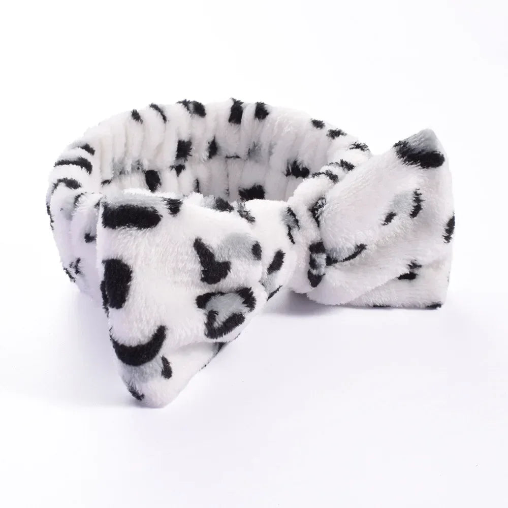 Makeup Headband – Soft Coral Fleece Face Wash Hair Band