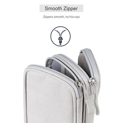 Electronic Cable Organizer Bag Waterproof Travel Storage Case