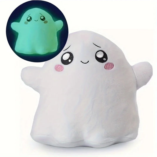Glow in the Dark Ghost Plush Soft Halloween Plush Toy