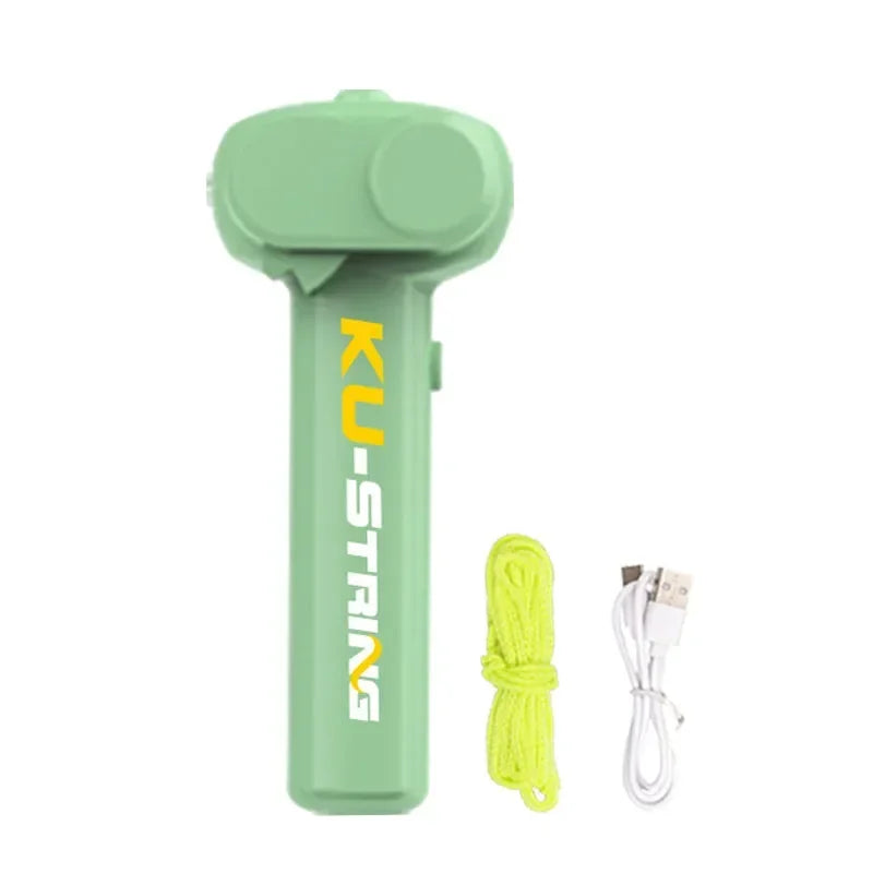 Glow String Launcher Toy LED Light Rope Spinner
