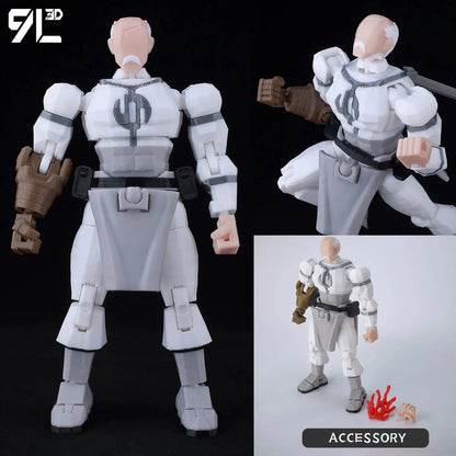 Invincible Boy Action Figure 14cm 3D Printed Poseable Model
