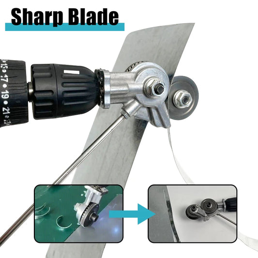 Electric Drill Metal Cutter – Sheet Metal Cutting Attachment