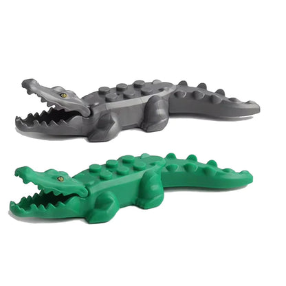 MOC Farm Zoo Animal Building Blocks Educational Toy Set