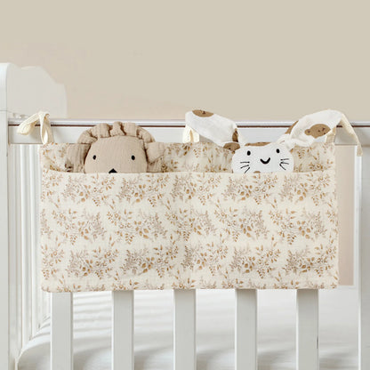 Baby Crib Organizer Hanging Diaper Caddy Storage Bag